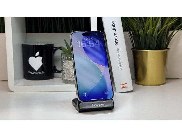 iPhone 16 Pro 1TB, Fehér Titán, Független, Számla, 2 Év Garancia, 91%