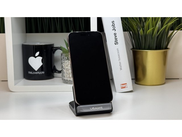 iPhone 16 Pro 512GB, Sivatagszínű Titán, Független, Számla, 2 Év Garancia, 92%