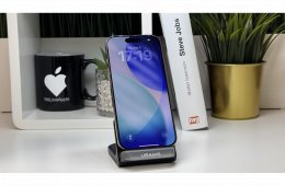iPhone 16 Pro 512GB, Sivatagszínű Titán, Független, Számla, 2 Év Garancia, 92%
