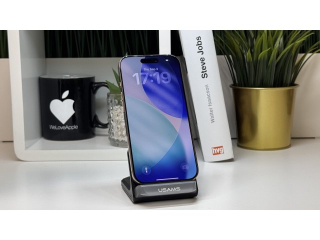 iPhone 16 Pro 512GB, Sivatagszínű Titán, Független, Számla, 2 Év Garancia, 89%