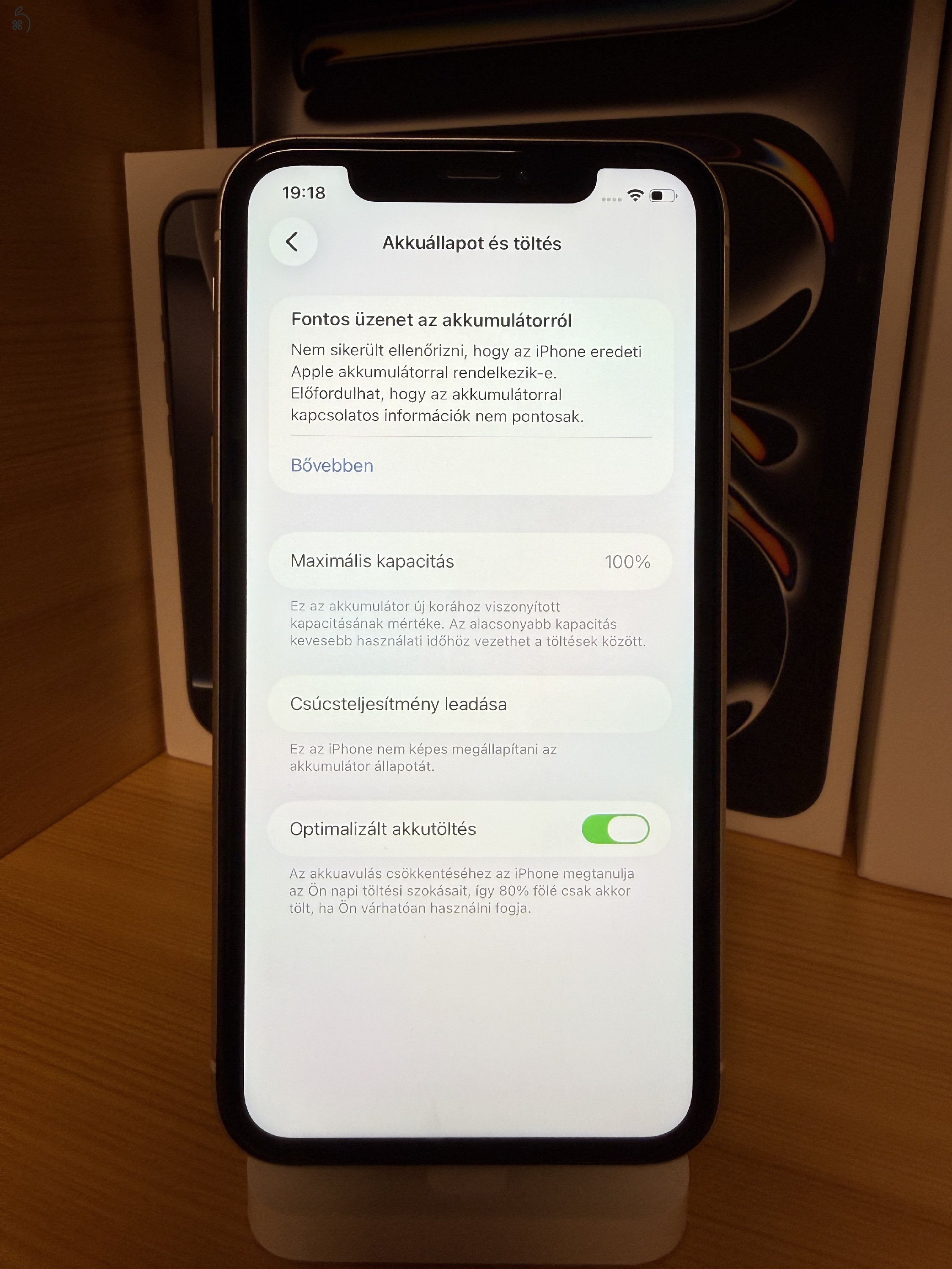 iPhone 11 Független 128GB 100% akku
