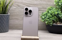 Hibátlan iPhone 16 Pro Desert Titanium 256GB 2 ÉV Garanciával 91%