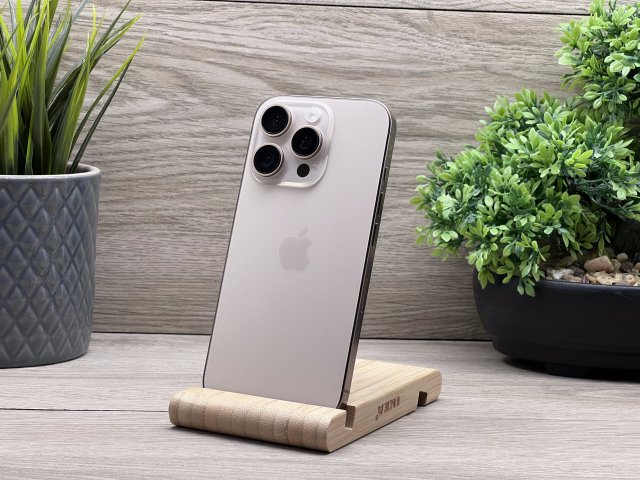 Hibátlan iPhone 16 Pro Desert Titanium 256GB 2 ÉV Garanciával 91%