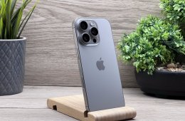 Hibátlan iPhone 16 Pro Natural  Titanium 256GB 2 ÉV Garanciával 90%