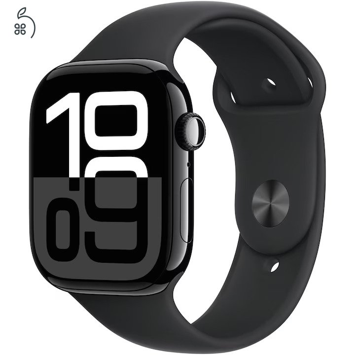 Szuper AKCIÓ!! Új Bontatlan Apple Watch S10 46 mm Jet Black  Sport szíjja  Deák Térnél Átvehető.