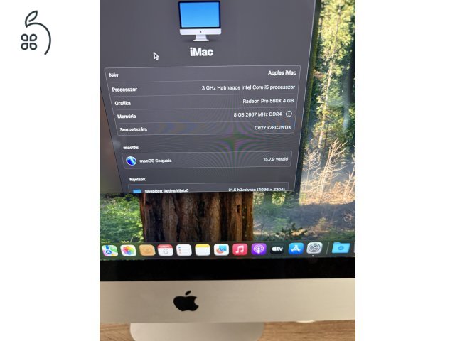 Apple IMac A2116 I5-8500/8GB/1TB/4K 21,5”