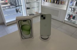 iPhone 15 128GB Független Újszerű/1 hónap gar./Akku 86%/p5015
