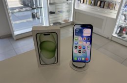 iPhone 15 128GB Független Újszerű/1 hónap gar./Akku 86%/p5015