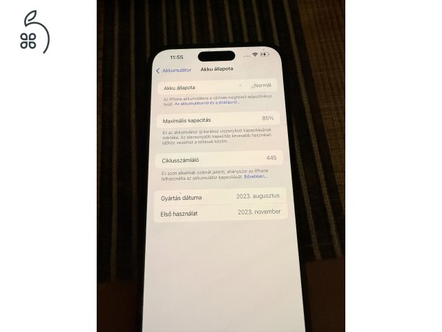 Használt Iphone 15 plus