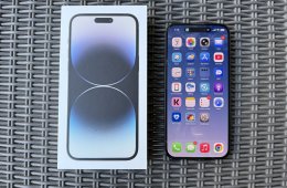Apple iPhone 14 Pro Max 128 GB Space Black - kártyafüggetlen