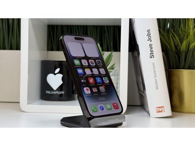 iPhone 14 Pro 128GB, Ezüst, Független, Számla, 2 Év Garancia, 100%