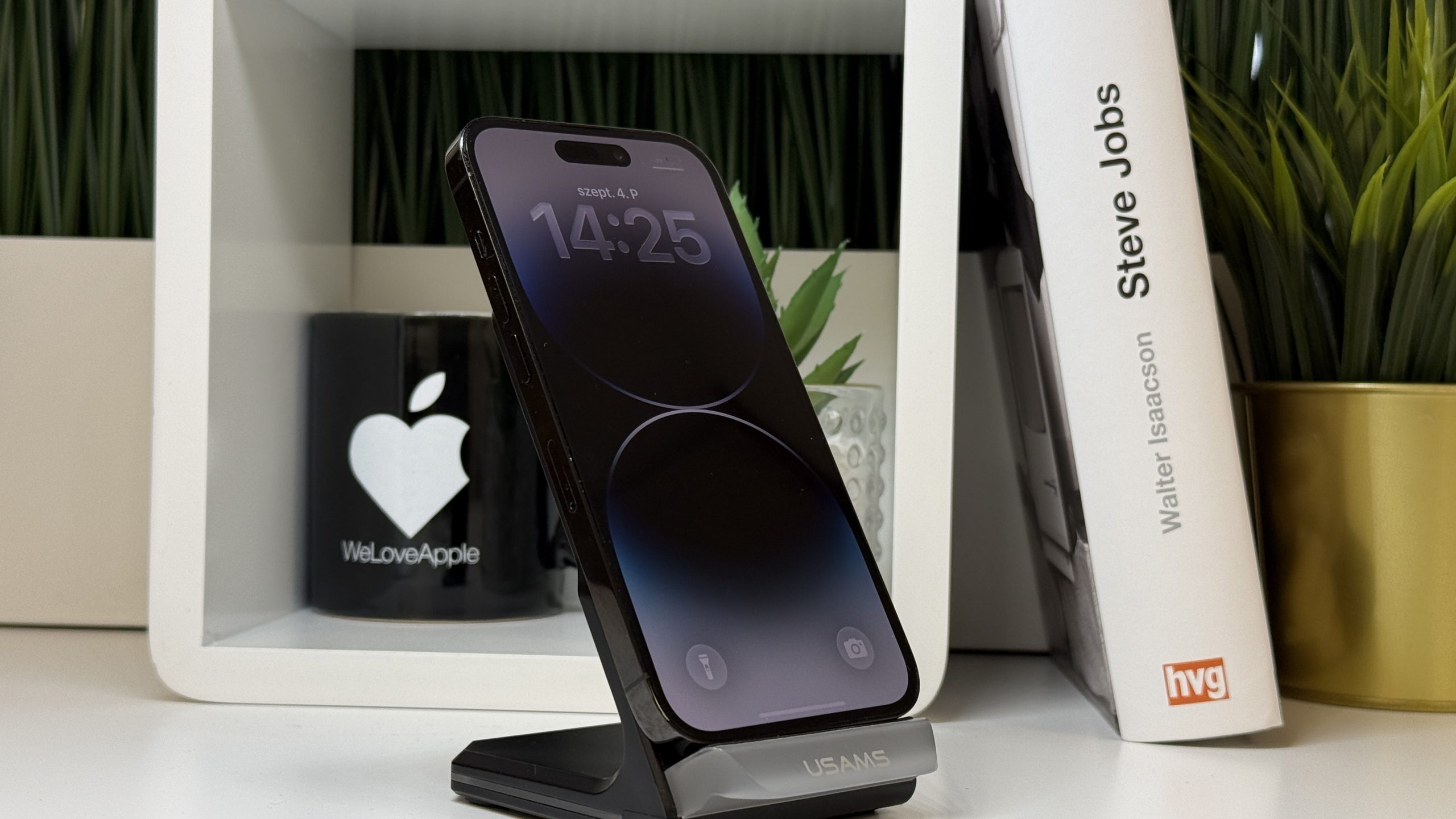 iPhone 14 Pro 128GB, Ezüst, Független, Számla, 2 Év Garancia, 100%