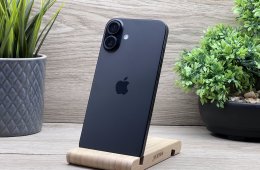 Hibátlan iPhone 16 Plus Black 128GB 2 ÉV Garanciával 96%