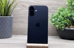 Hibátlan iPhone 16 Plus Black 128GB 2 ÉV Garanciával 96%