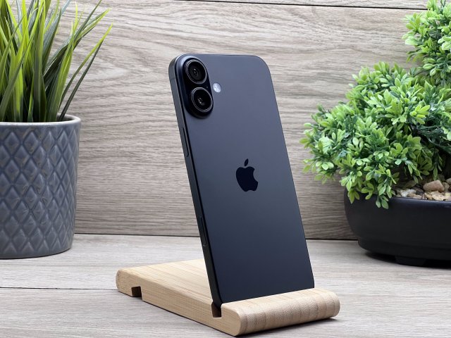 Hibátlan iPhone 16 Plus Black 128GB 2 ÉV Garanciával 96%