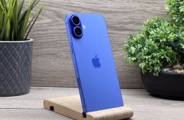 Hibátlan iPhone 16 Plus Ultramarine 128GB 2 ÉV Garanciával 93%