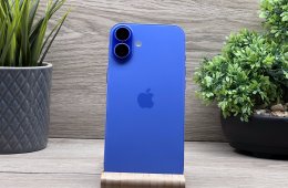 Hibátlan iPhone 16 Plus Ultramarine 128GB 2 ÉV Garanciával 93%