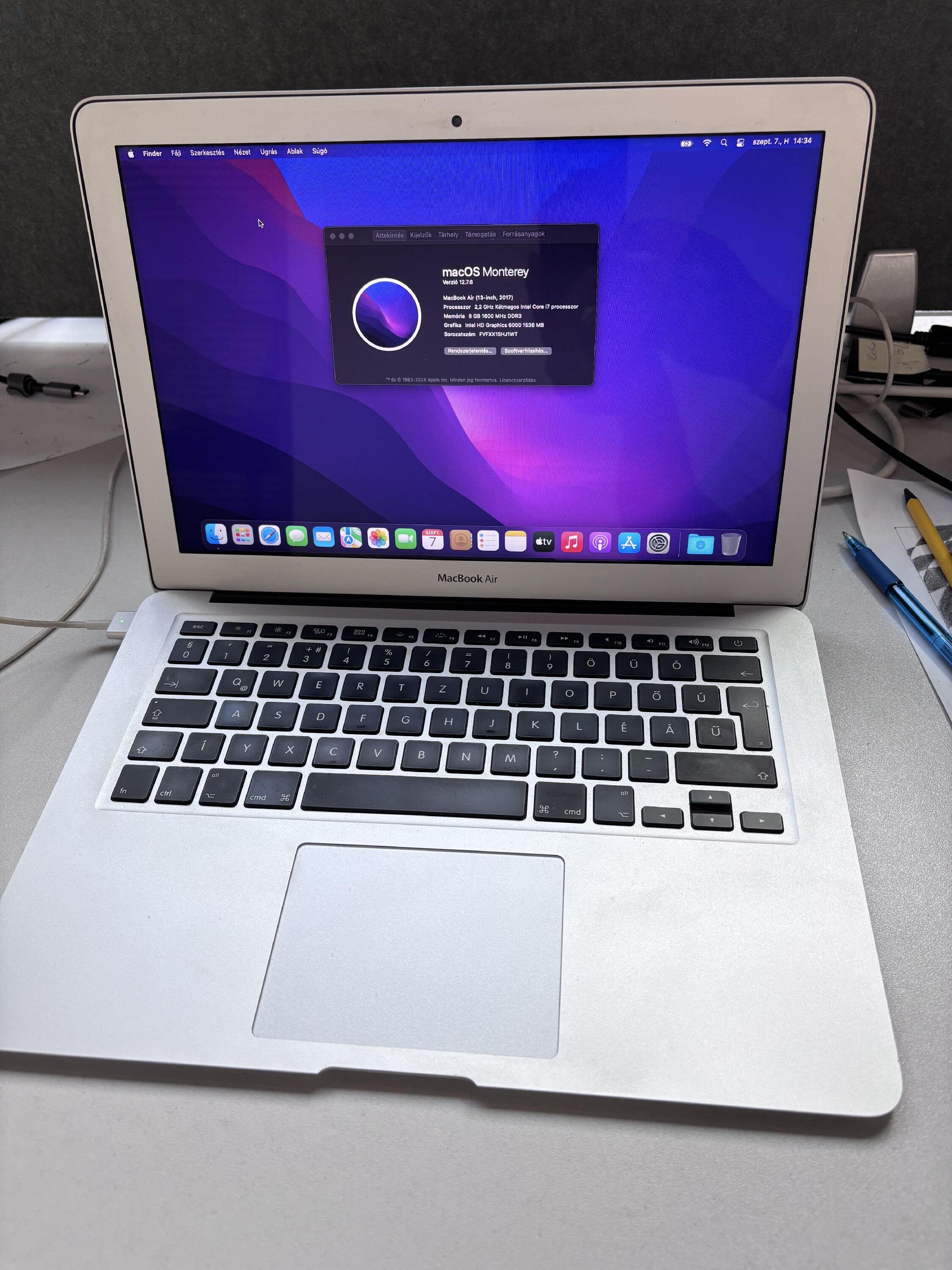 MacBook Air 2017 eladó