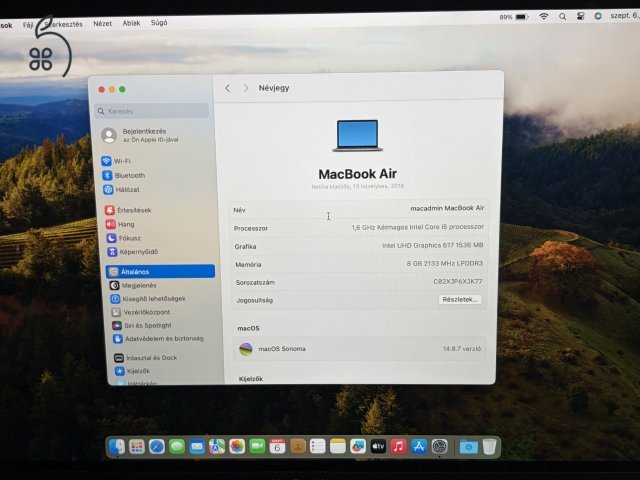 Apple MacBook Air 2018 i5 8/128 