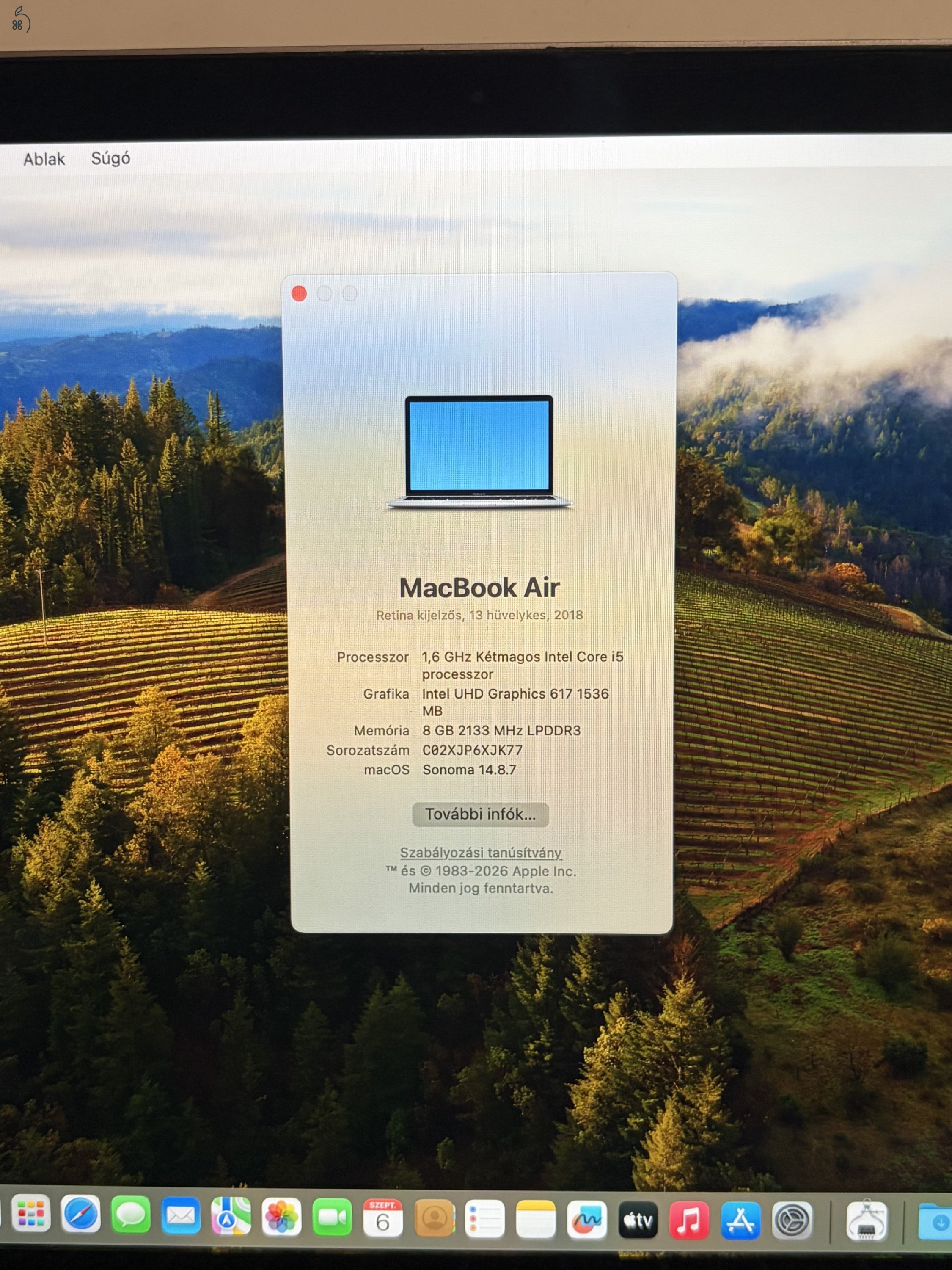Apple MacBook Air 2018 i5 8/128 