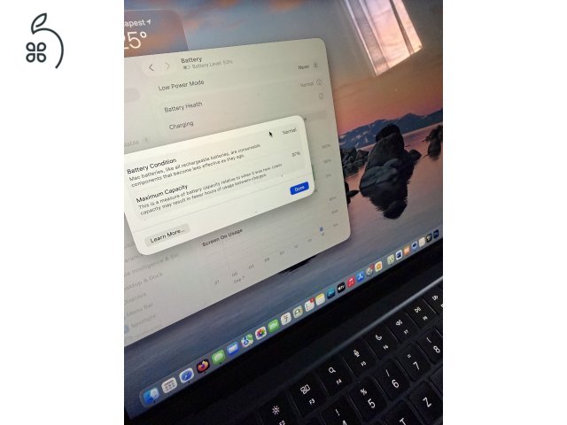 Eladó MacBook Air M2 – 512 GB – 97% akku