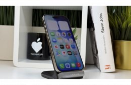 iPhone 16 Pro 256GB, Natúr Titán, Független, Számla, 2 Év Garancia, 90%