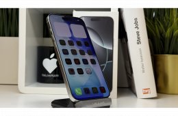 iPhone 16 Pro Max 256GB, Fehér Titán, Független, Számla, 2 Év Garancia, 100%
