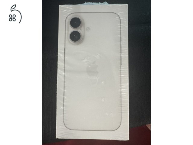 Új iPhone 16 128 gb fehér