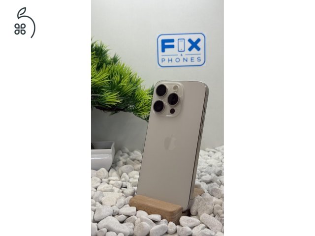 iPhone 15 Pro 128GB Független 100% akkumulátor Újszerű állapot