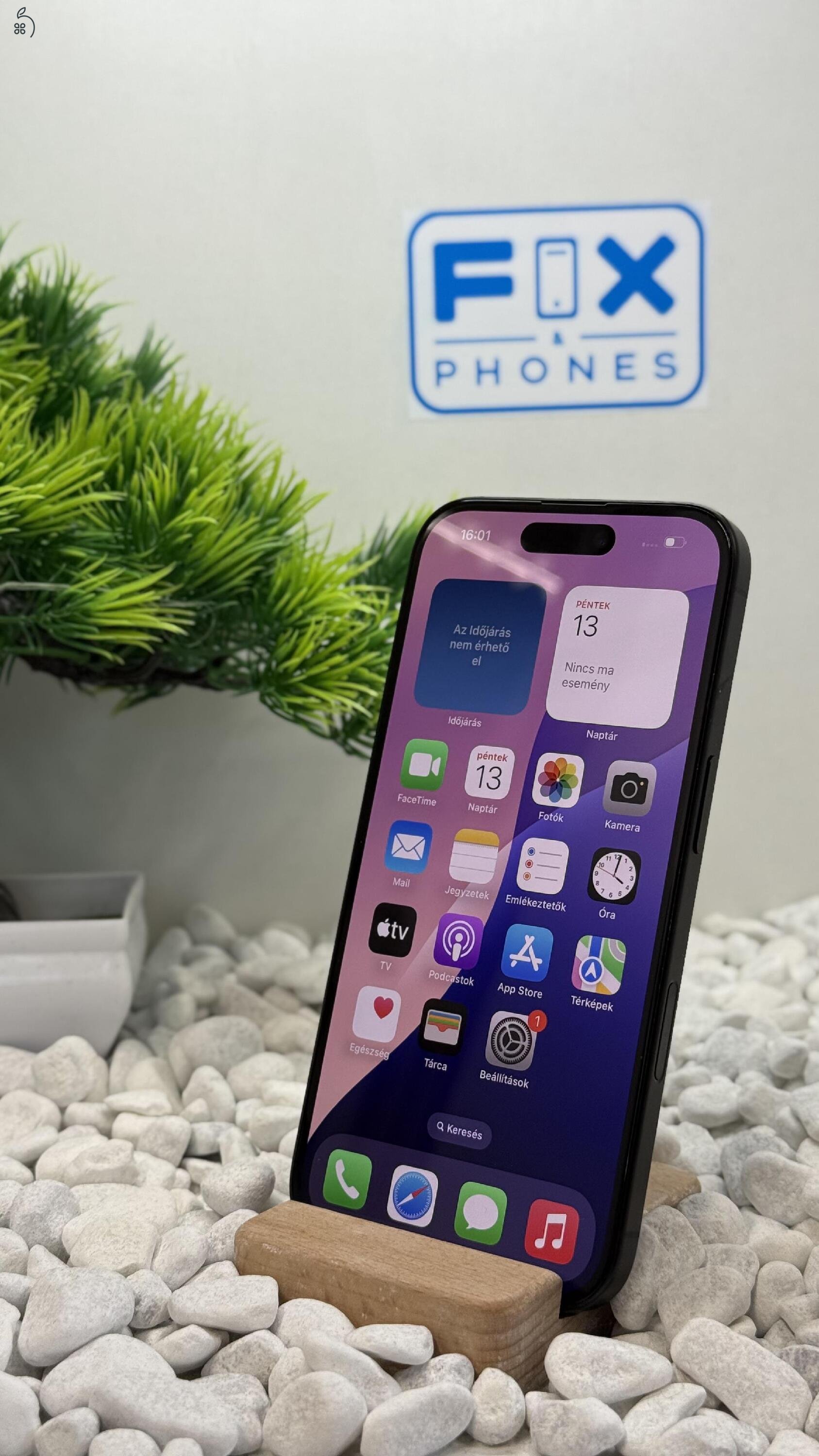 iPhone 16 128GB Független 100% akkumulátor Megkímélt állapot 