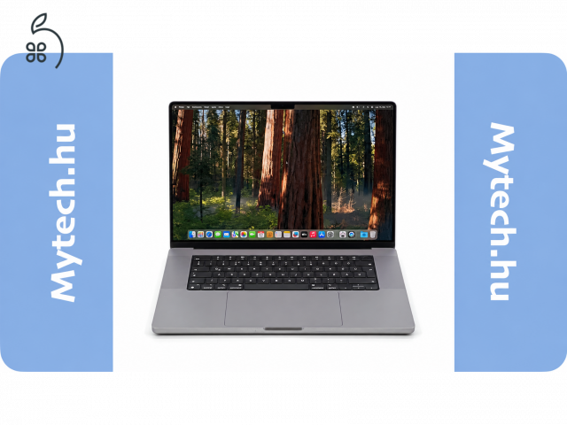 MacBook Pro 16″ 2021, M1 Pro 10 Cores, 16 GB RAM, 16 core GPU, 512 GB SSD, Space Gray 27% Áfás,  0555AB
