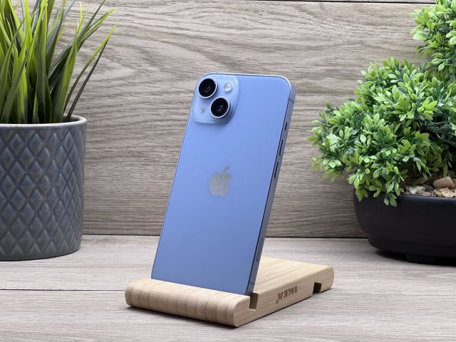 Hibátlan iPhone 14 Blue 256GB 2 ÉV Garanciával Számlával