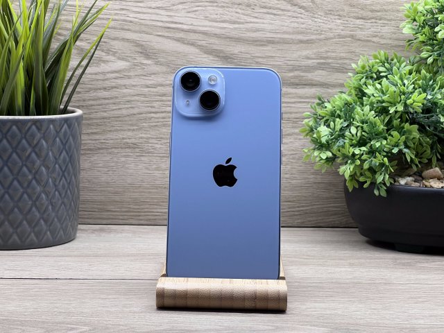 Hibátlan iPhone 14 Blue 256GB 2 ÉV Garanciával Számlával