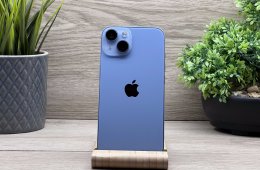Hibátlan iPhone 14 Blue 256GB 2 ÉV Garanciával Számlával