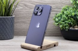 iPhone 14 Pro Max Deep Purple 256GB 2 ÉV Garanciával Számlával Aksi 100%