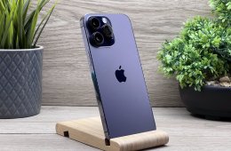 iPhone 14 Pro Max Deep Purple 256GB 2 ÉV Garanciával Számlával Aksi 100%