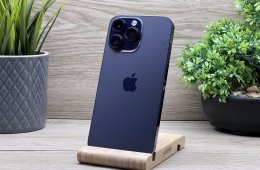 iPhone 14 Pro Max Deep Purple 256GB 2 ÉV Garanciával Számlával Aksi 100%