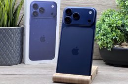 Hibátlan iPhone 17 Pro Max Deep Blue 256GB 2 ÉV Garanciával Számlával