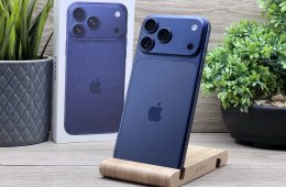 Hibátlan iPhone 17 Pro Max Deep Blue 256GB 2 ÉV Garanciával Számlával