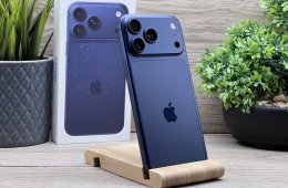 Hibátlan iPhone 17 Pro Max Deep Blue 256GB 2 ÉV Garanciával Számlával