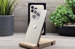 Hibátlan iPhone 13 Pro Gold 256GB 2 ÉV Garanciával Számlával Aksi 100%
