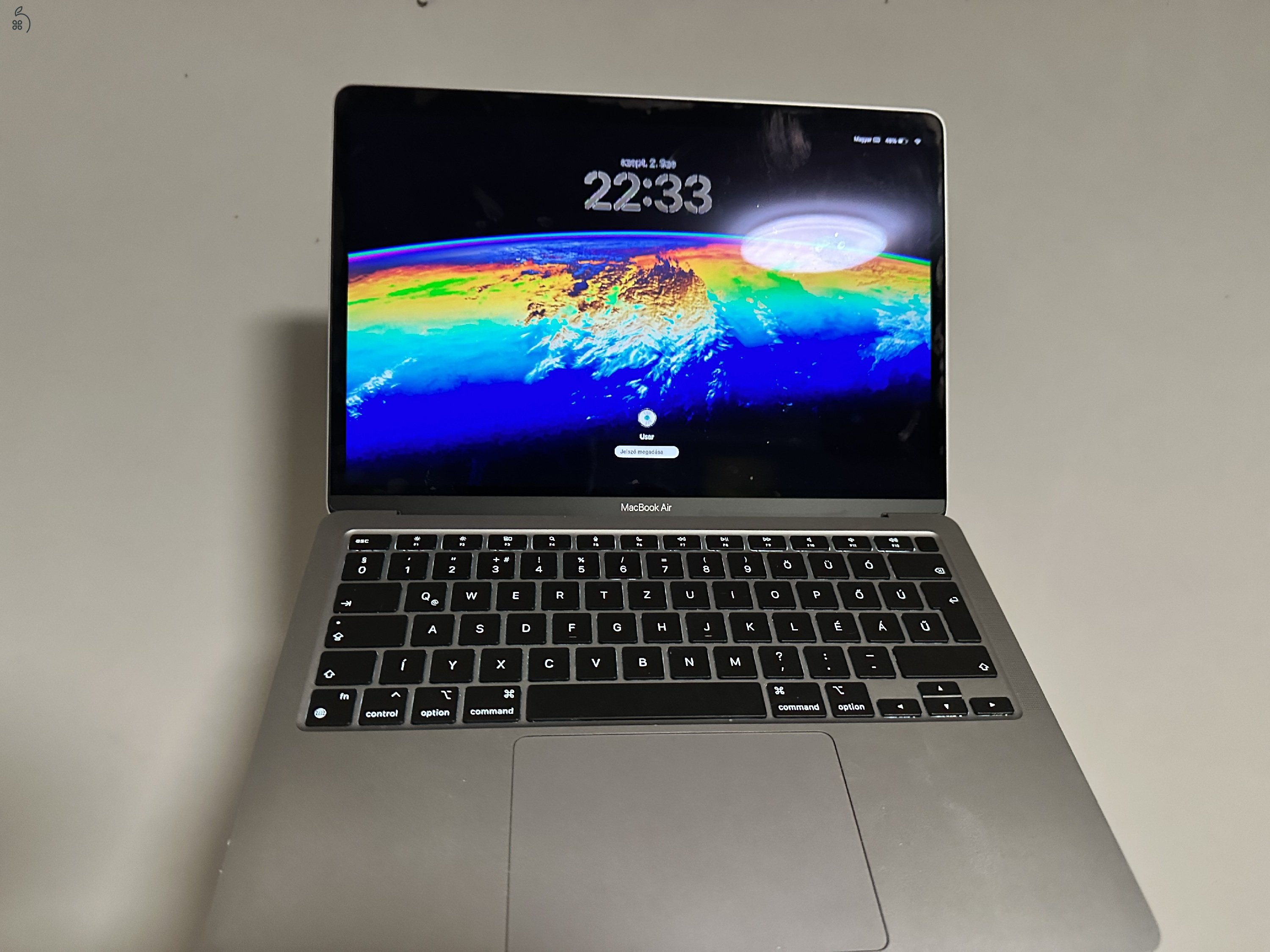 Macbook Air M1 (2020) MacBook Air M1 (2020) - Kijelzőhibás / Donor
