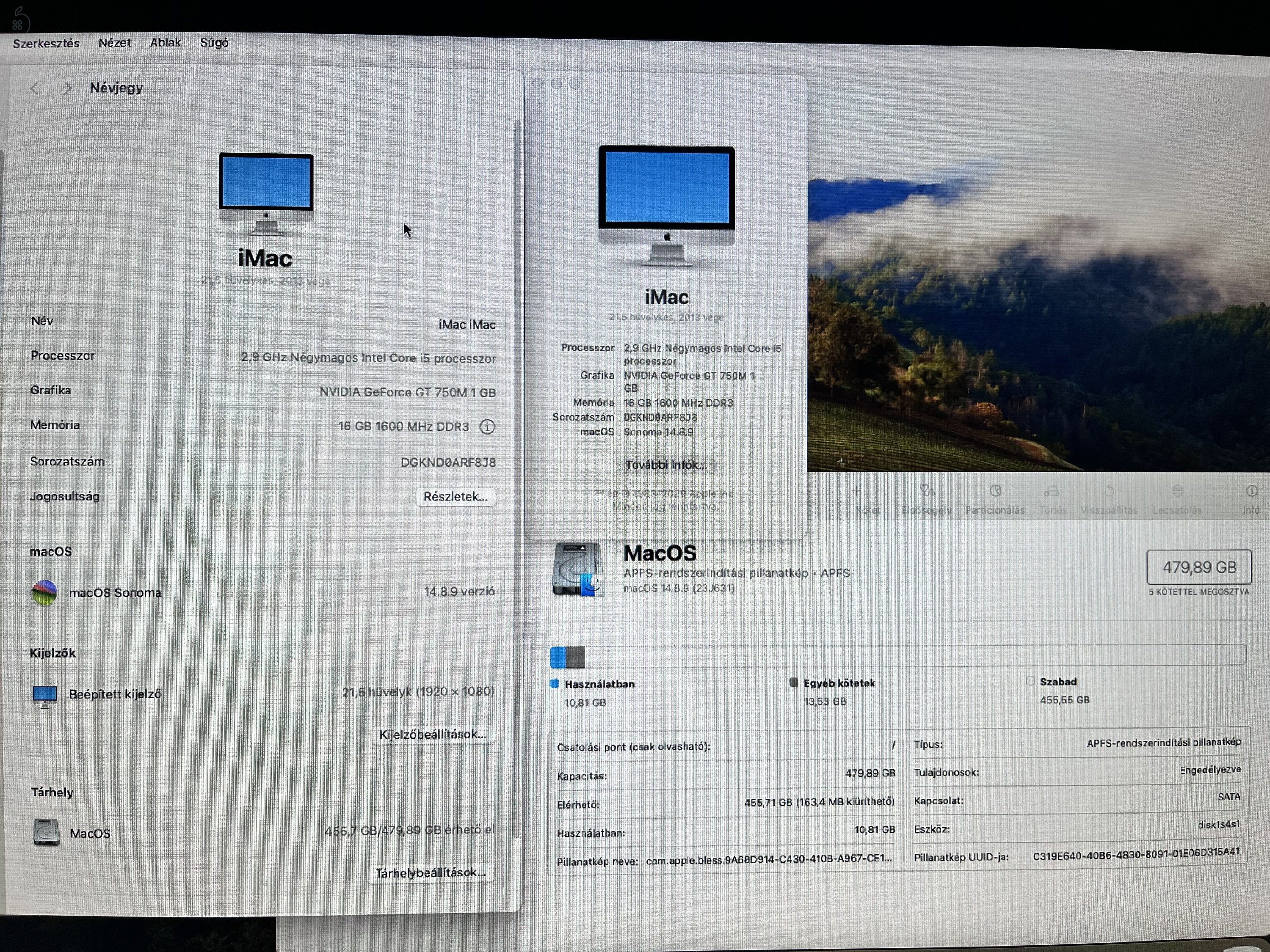 iMac 2013 Late 16/480
