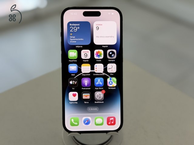 iPhone 14 Pro 128GB Független Használt/1 hónap gar./Akku 100%/p5017
