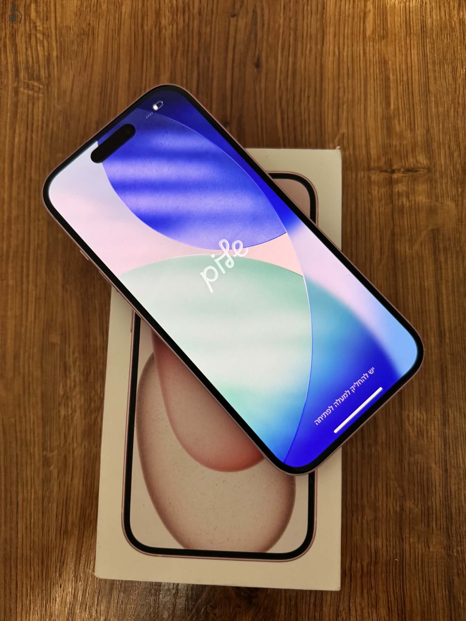 iPhone 15 128GB (pink) Garanciás!!