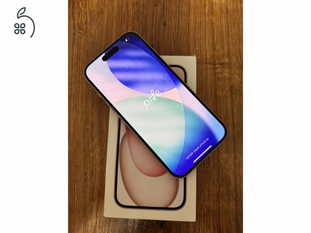 iPhone 15 128GB (pink) Garanciás!!