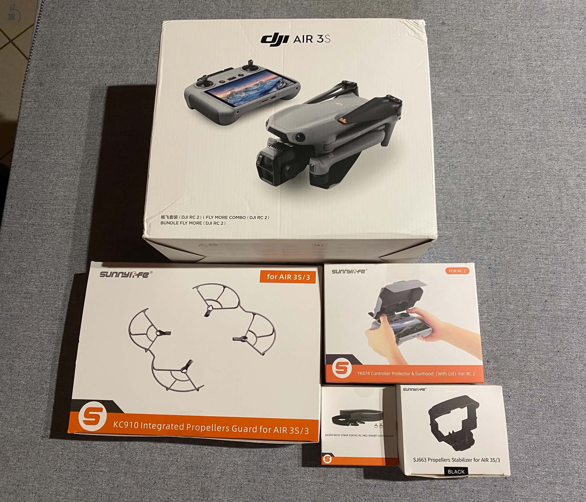 DJI Air 3s fly more combo (dji rc 2)