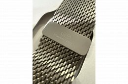 Titánium Milánói szíj. S MÉRET (apple watch ultra órához is)