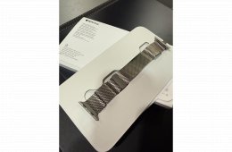 Titánium Milánói szíj. S MÉRET (apple watch ultra órához is)