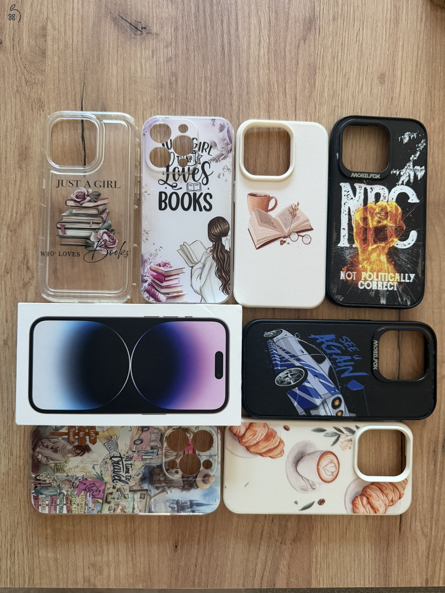 iPhone 14 Pro, 128 GB – kiváló állapotban, ajándék tokokkal